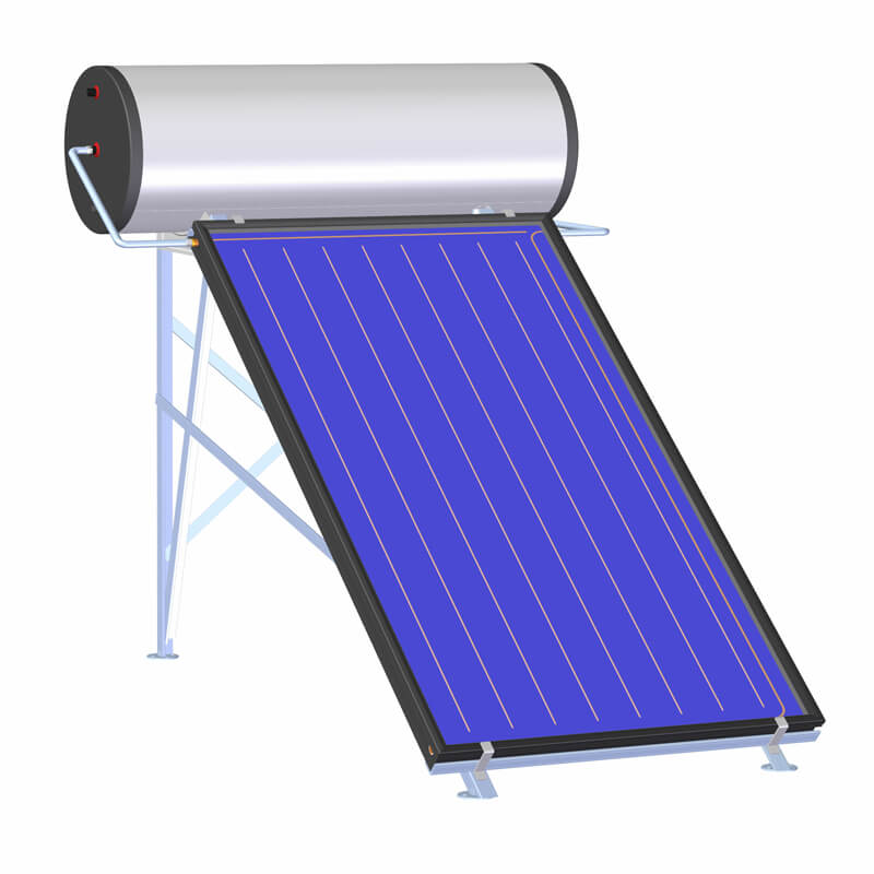 Solarni bojler s otvorenom petljom s ravnim panelom